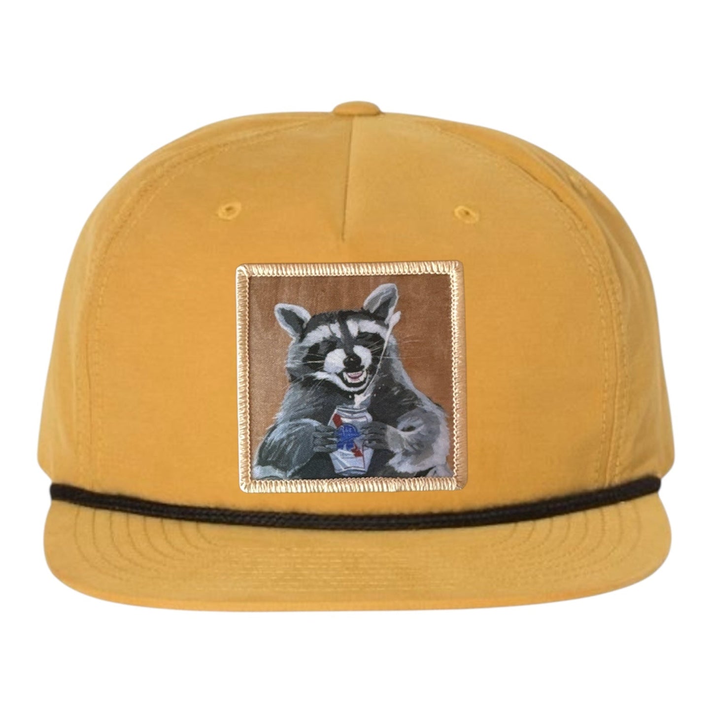 Beer Bandit Rope Cap Hats FlynHats Biscuit/Black