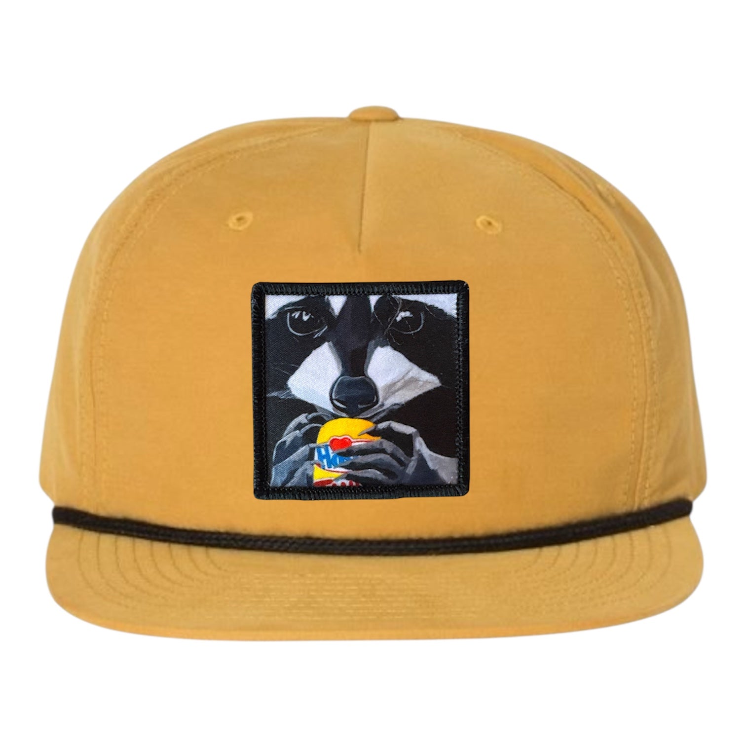 Biscuit/Black Rope Cap Hats FlynHats The Snack Kid