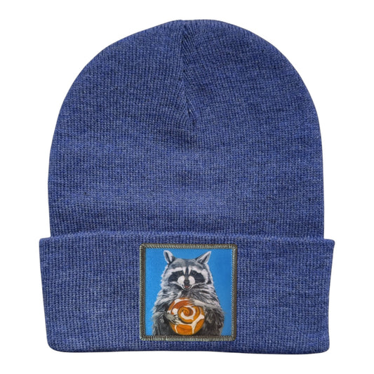Cinnabun Bandit Raccoon Beanie