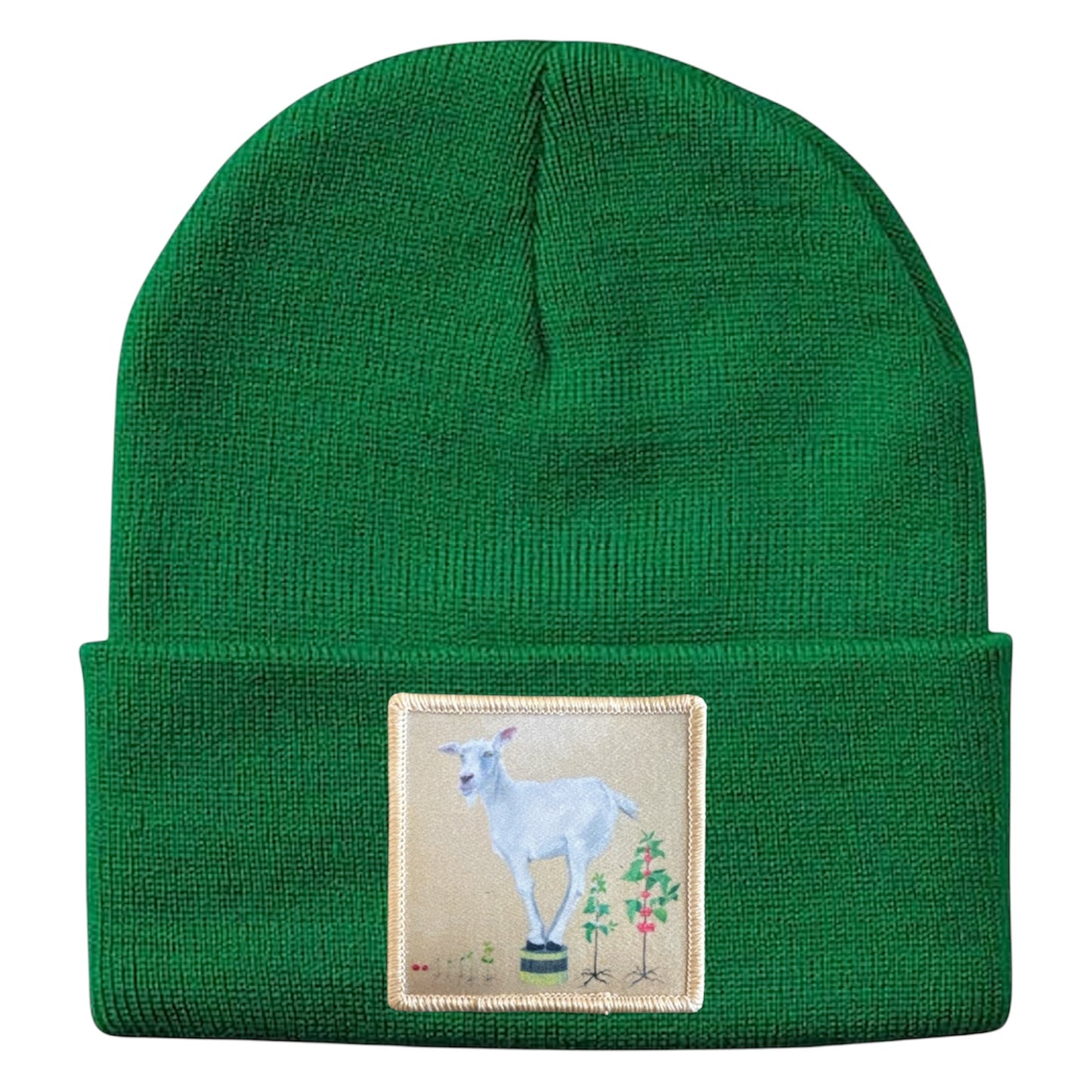 The Discoverer Goat Beanie Hats Flyn Costello Kelley Green