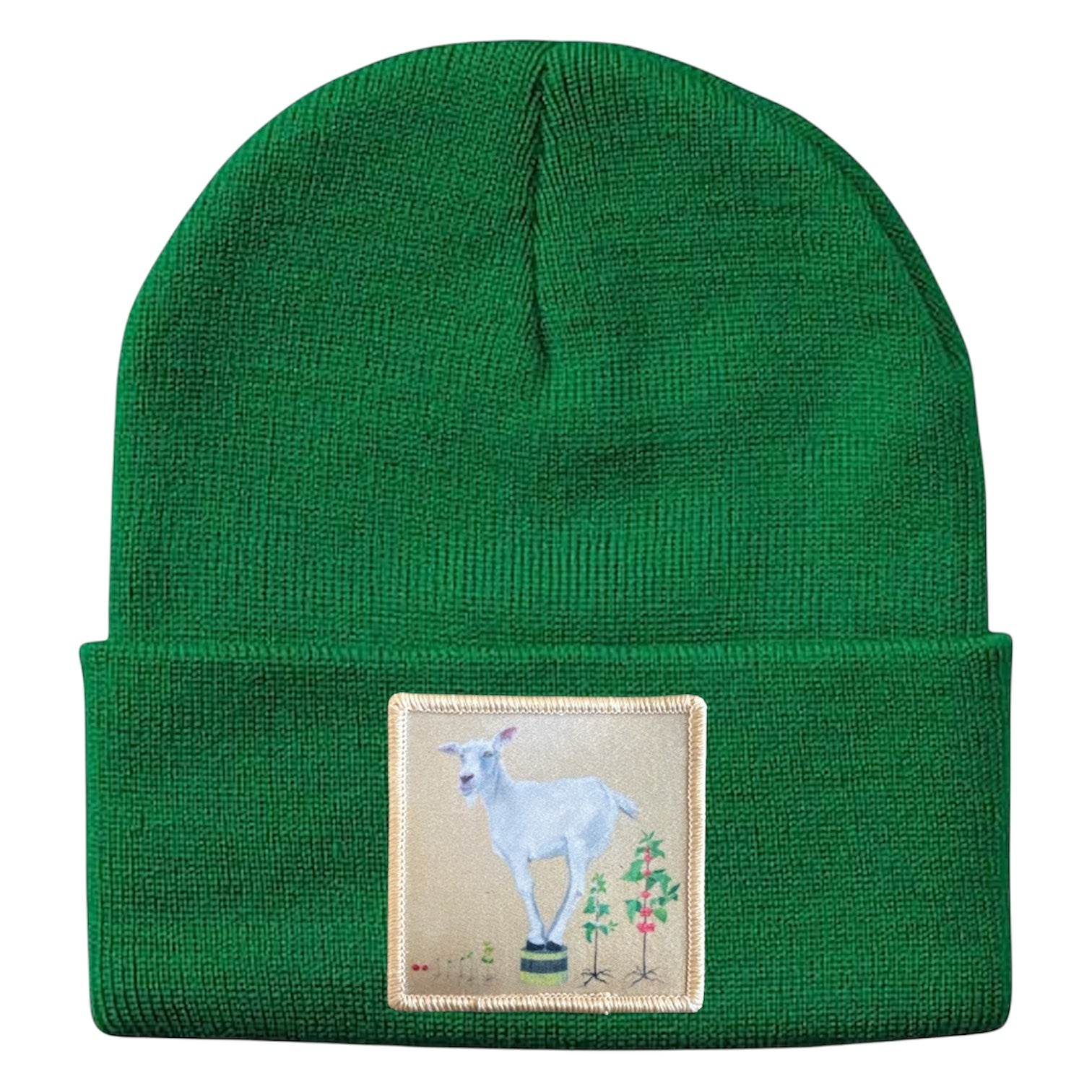 The Discoverer Goat Beanie Hats Flyn Costello Kelley Green