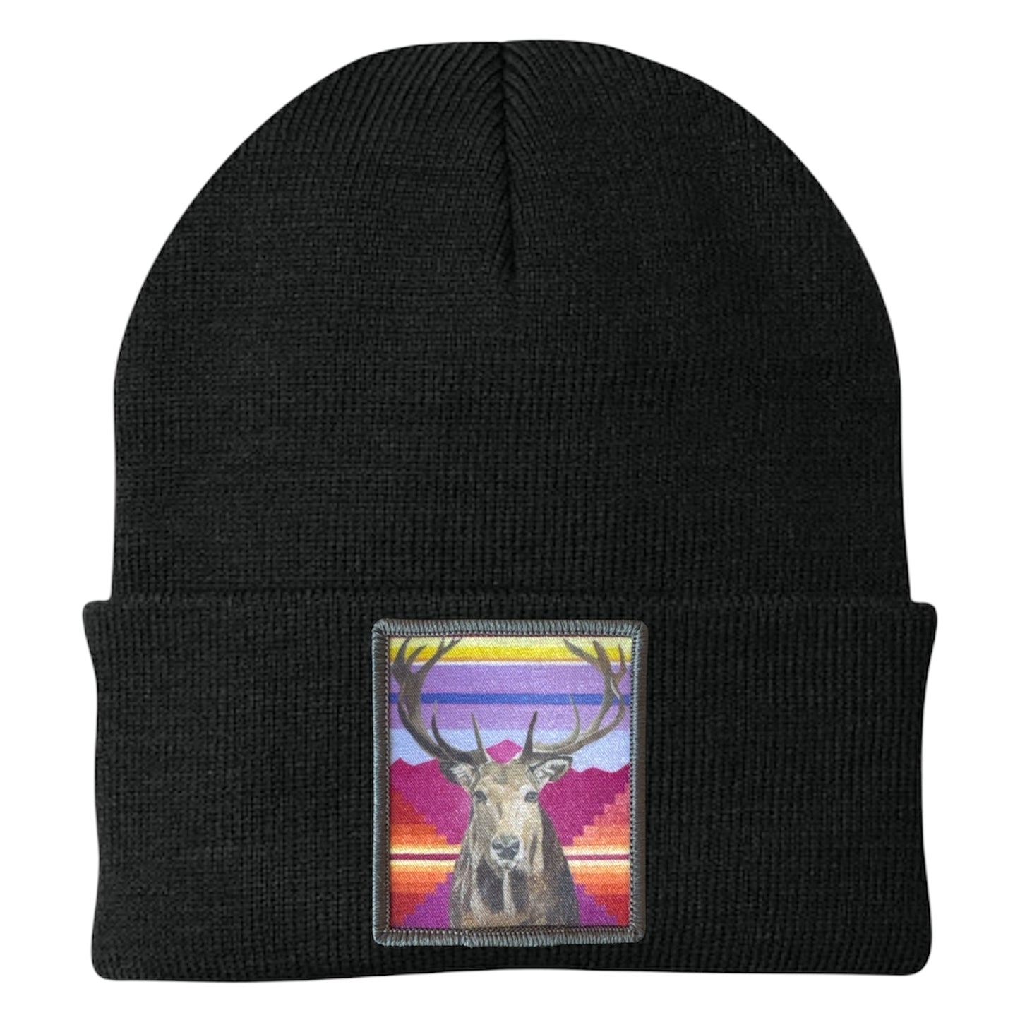 Elk Beanie Hats Flyn Costello Black