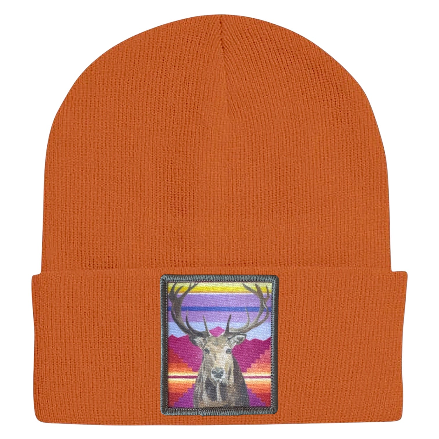 Elk Beanie Hats Flyn Costello Burnt Orange