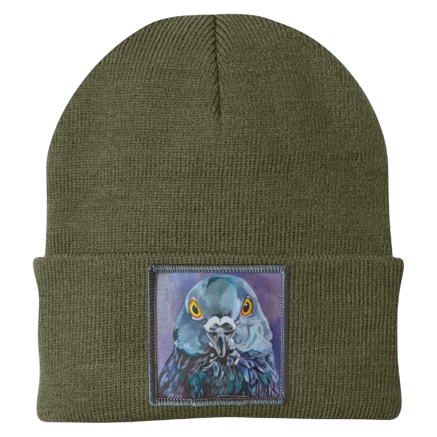 City Bird Beanie Hats FlynHats Olive
