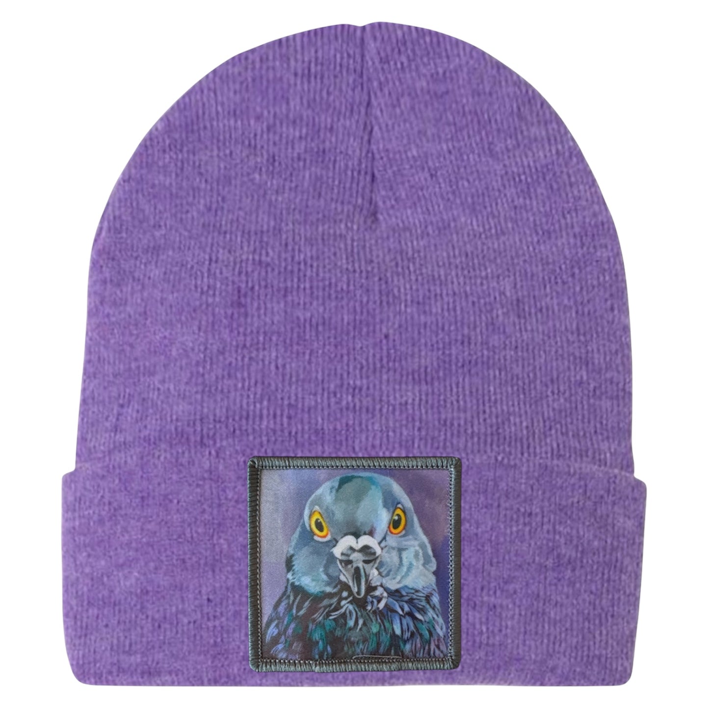 City Bird Beanie Hats FlynHats Heather Purple
