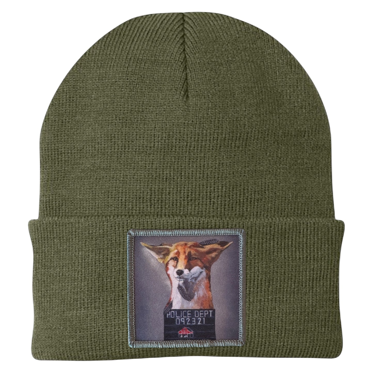 The Usual Suspects:Fox Beanie Hats Flyn Costello Olive