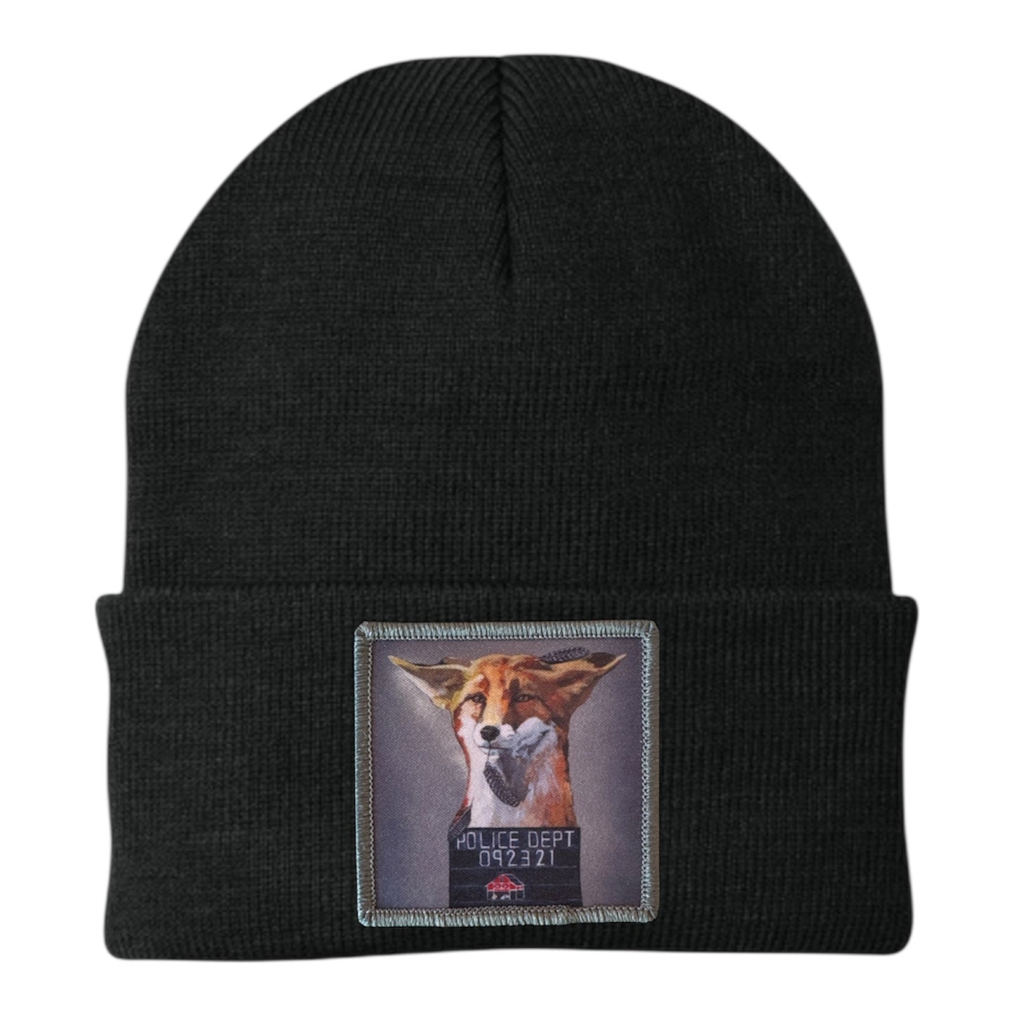 The Usual Suspects:Fox Beanie Hats Flyn Costello Black