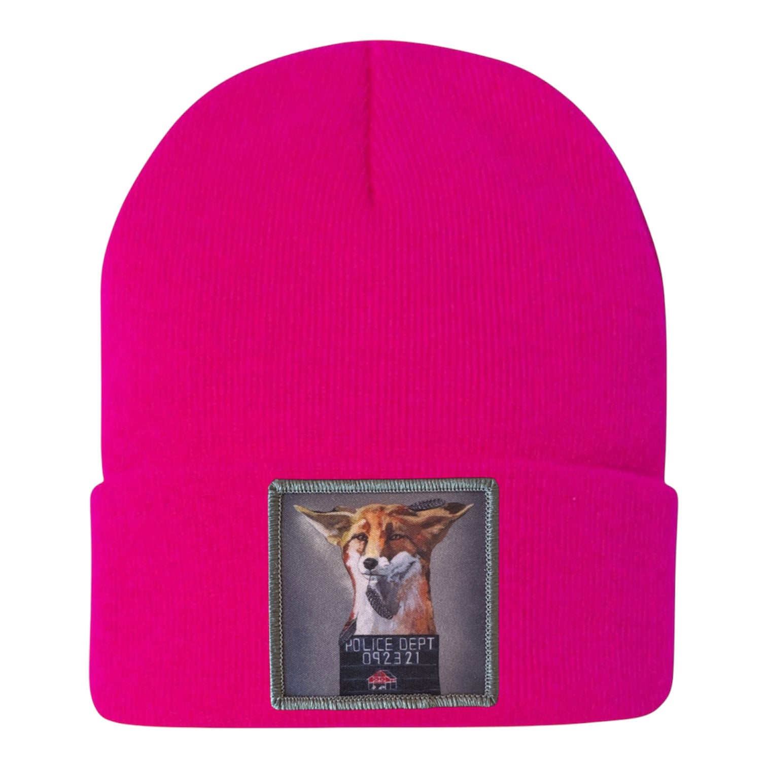 The Usual Suspects:Fox Beanie Hats Flyn Costello Fuschia