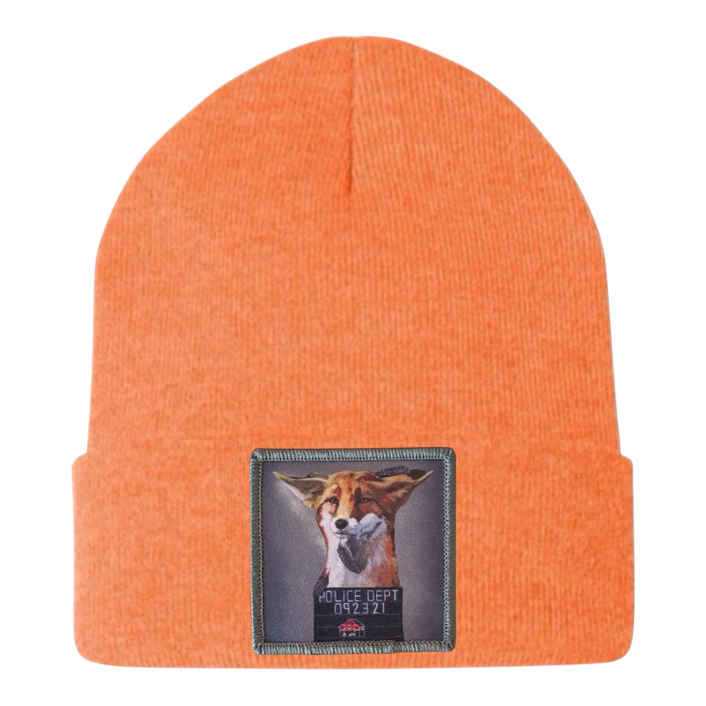The Usual Suspects:Fox Beanie Hats Flyn Costello Heather Orange