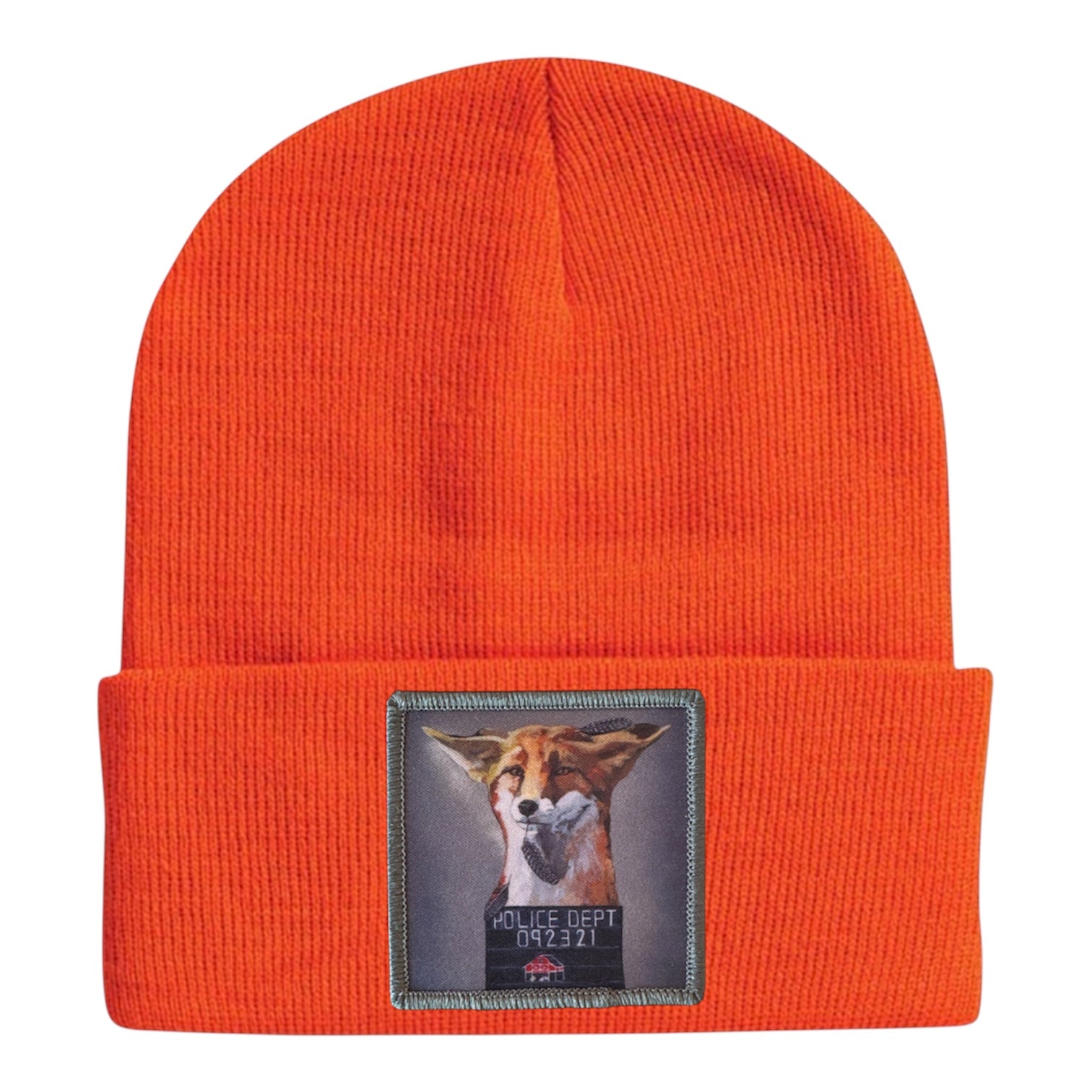 The Usual Suspects:Fox Beanie Hats Flyn Costello Neon Orange