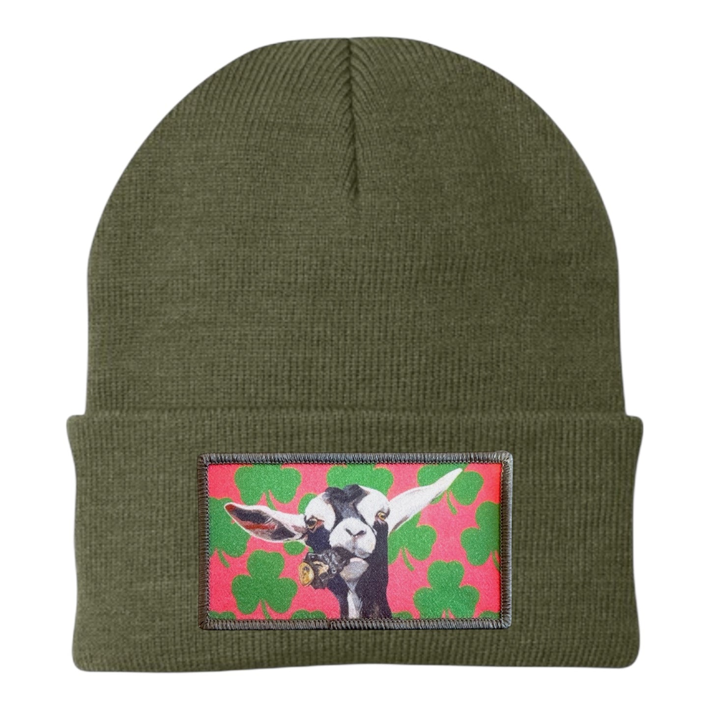 Can Crusher Goat Beanie Hats FlynHats