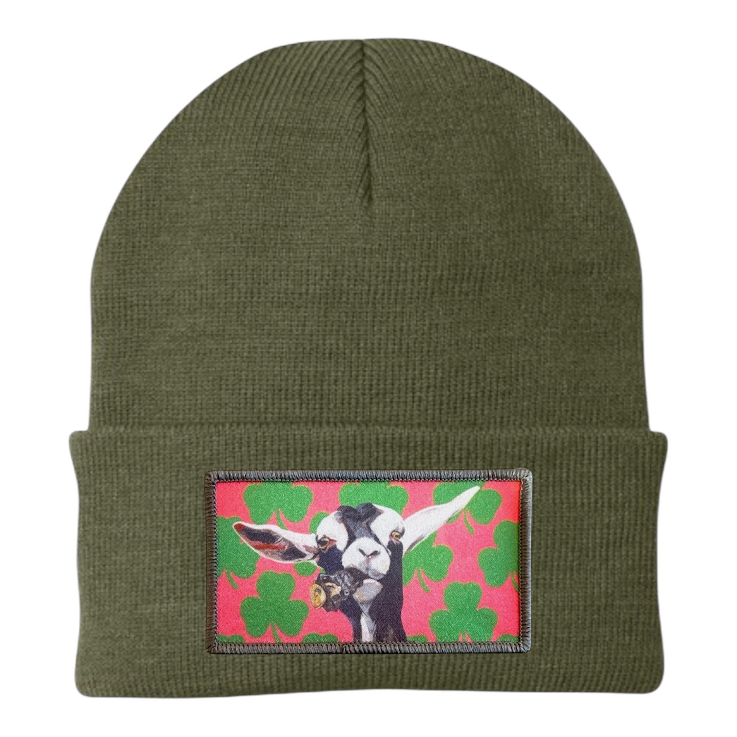 Can Crusher Goat Beanie Hats FlynHats