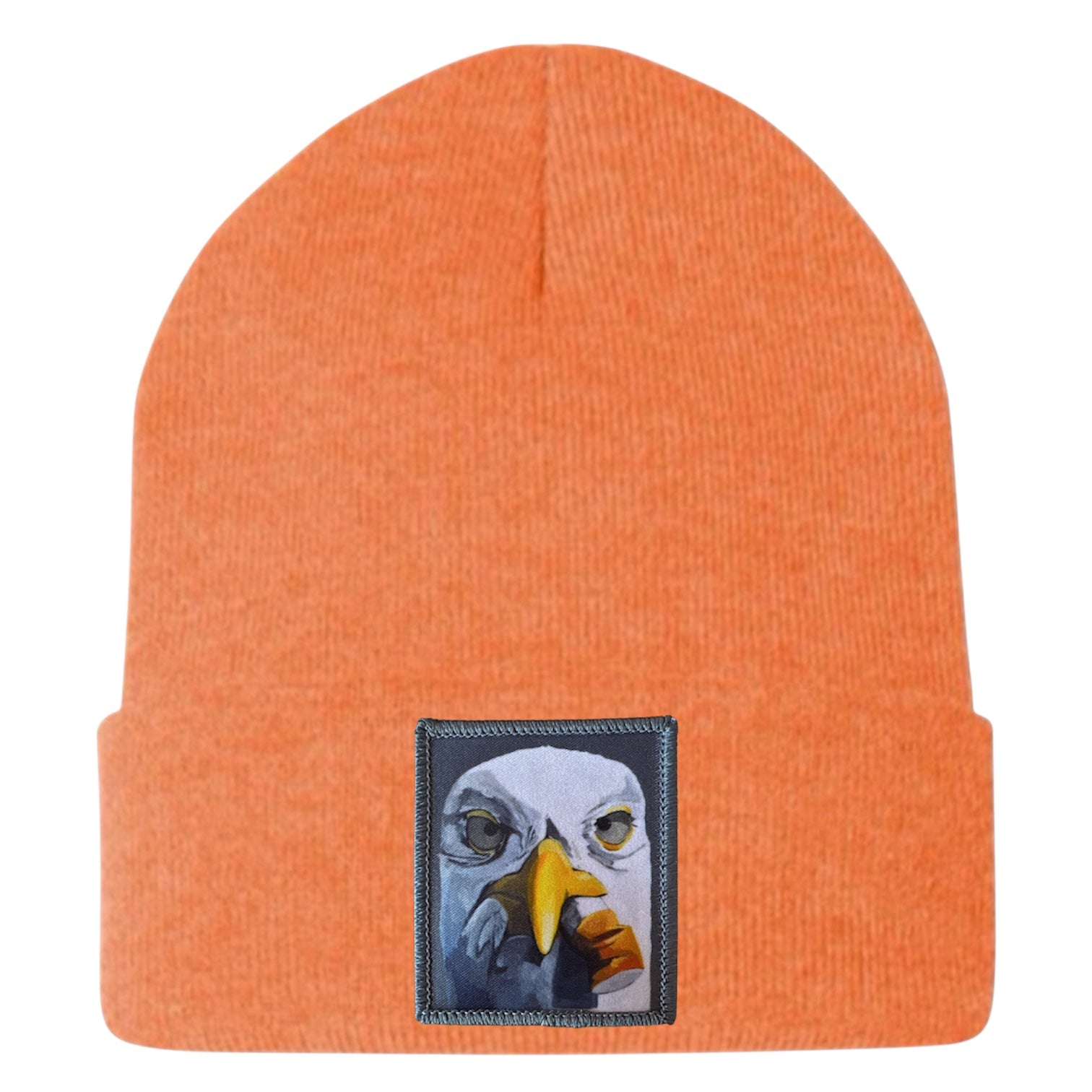 Seagull with Cig Beanie Hats Flyn Costello Heather Orange