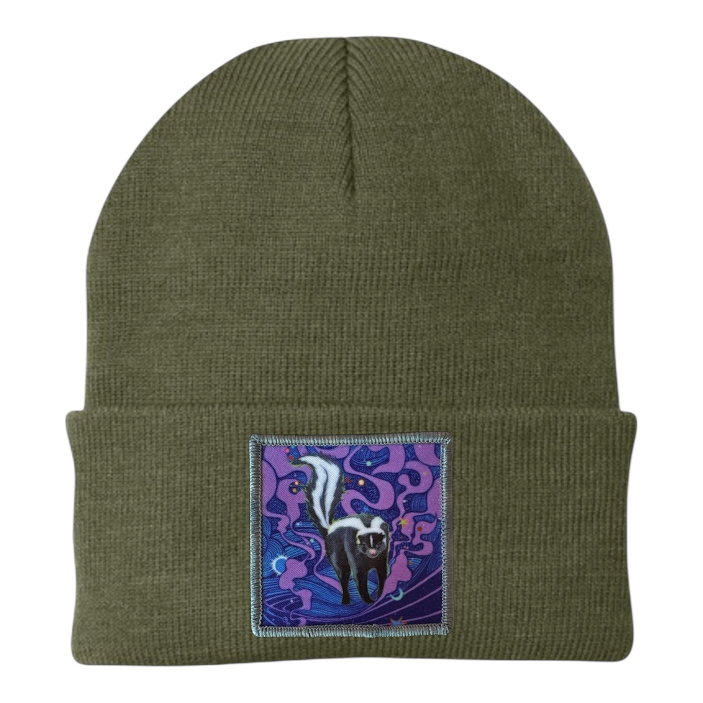 Skunky Haze Beanie Hats FlynHats Olive