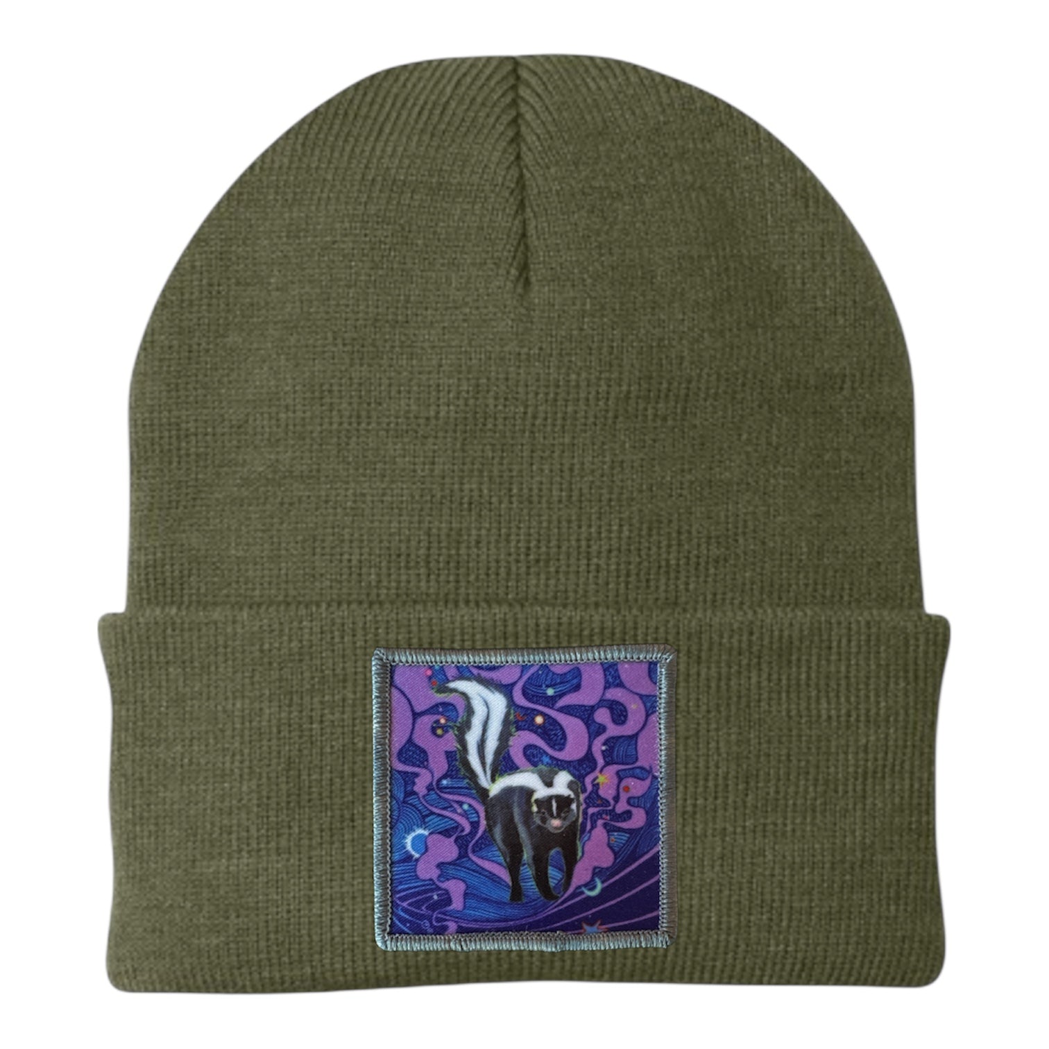 Skunky Haze Beanie Hats FlynHats Olive