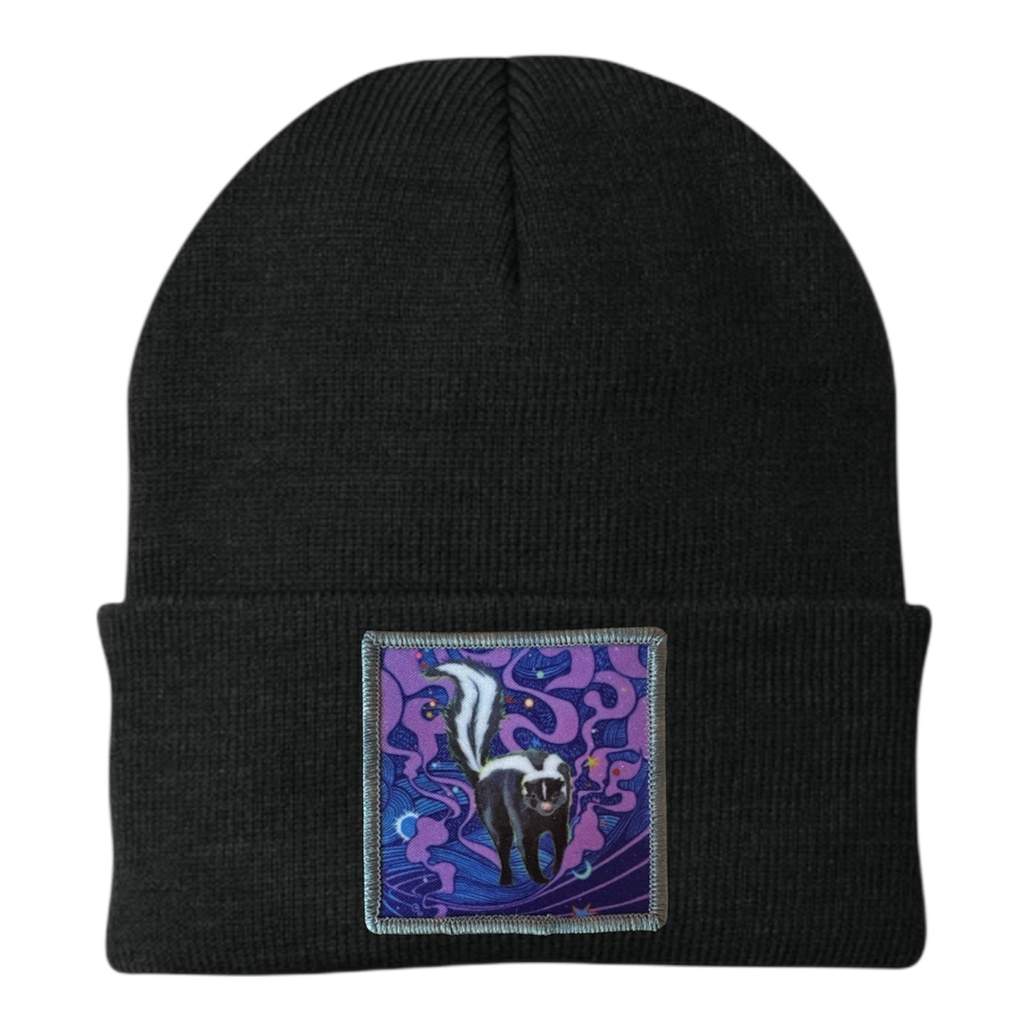 Skunky Haze Beanie Hats FlynHats Black