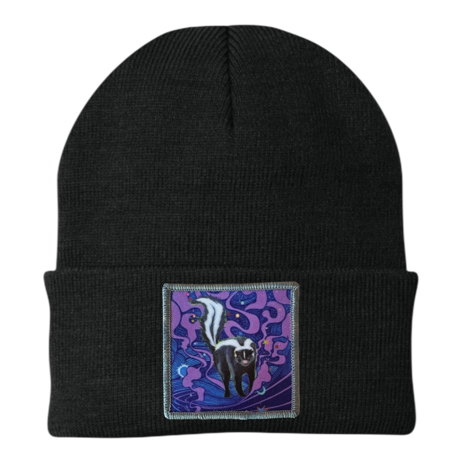 Skunky Haze Beanie Hats FlynHats Black