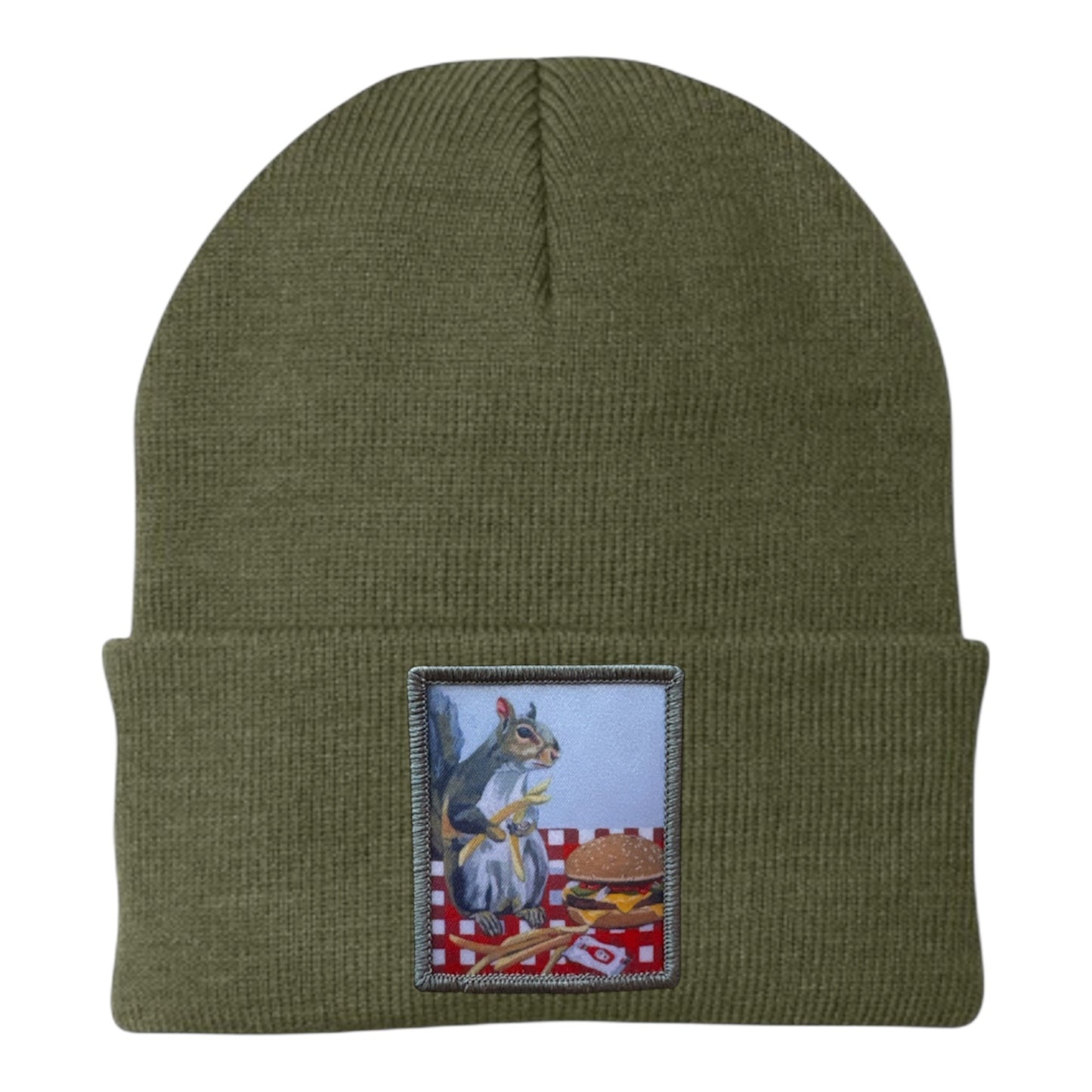Squirrel Burger Beanie