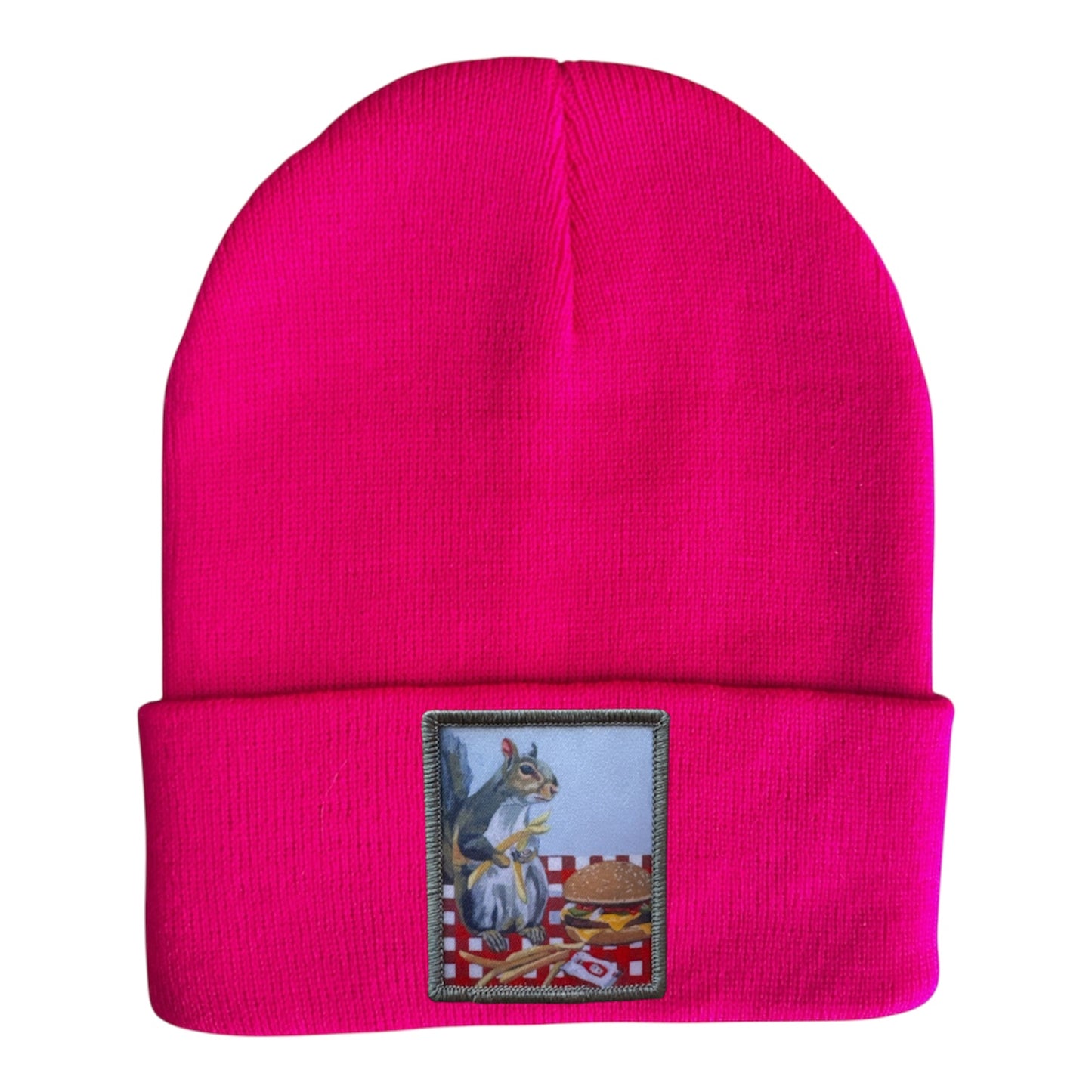Squirrel Burger Beanie