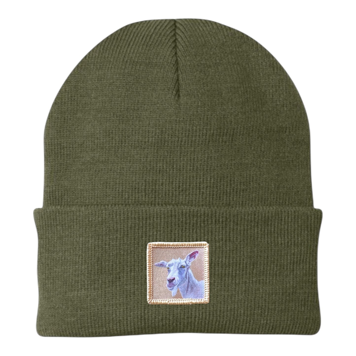 Little Goat Beanie Hats Flyn Costello Olive
