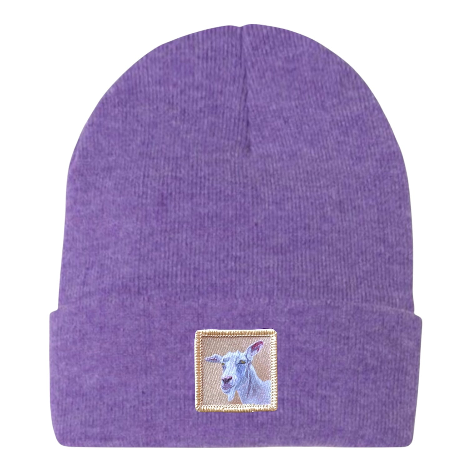 Little Goat Beanie Hats Flyn Costello Heather Purple