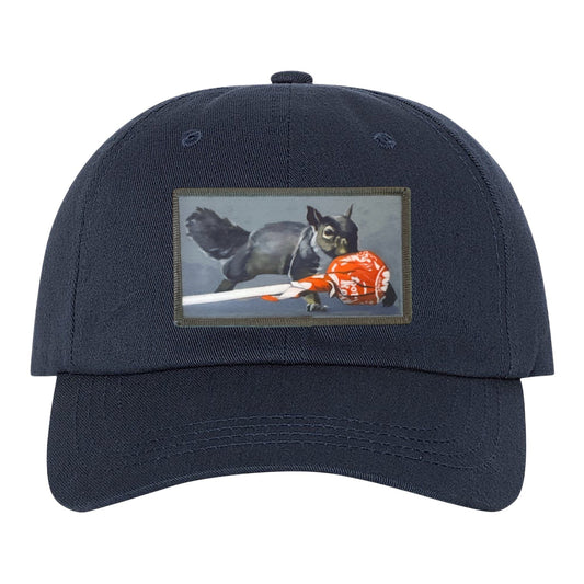 Secret Stash Dad Hat Hats FlynHats Eco-Washed Navy