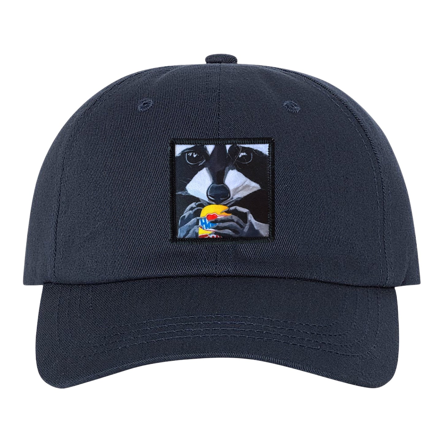 Eco-Washed Navy Dad Hat Hats FlynHats The Snack Kid