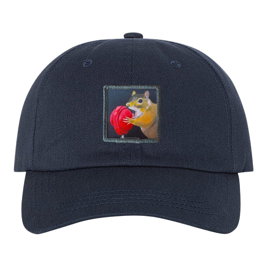 Lolly Dad Hat Hats FlynHats Eco-Washed Navy