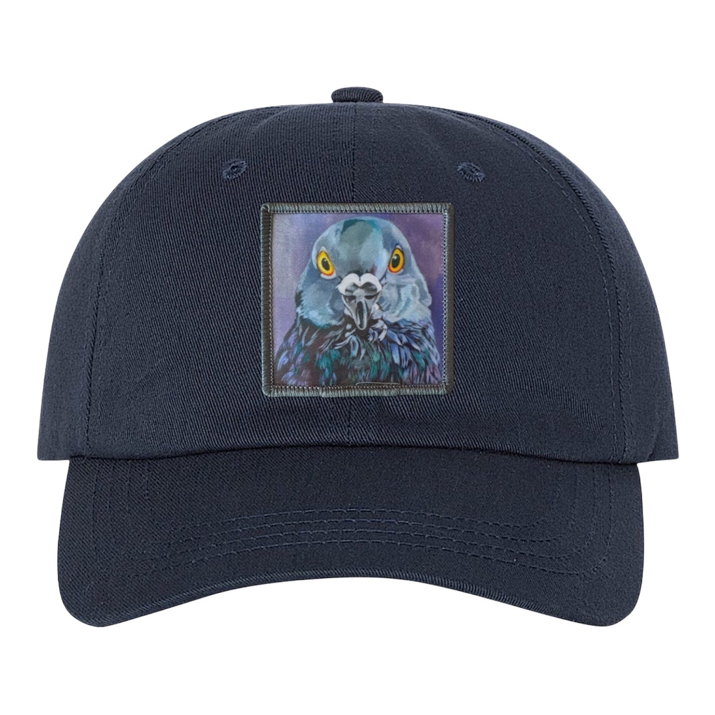 City Bird Dad Hat Hats FlynHats Eco-Washed Navy
