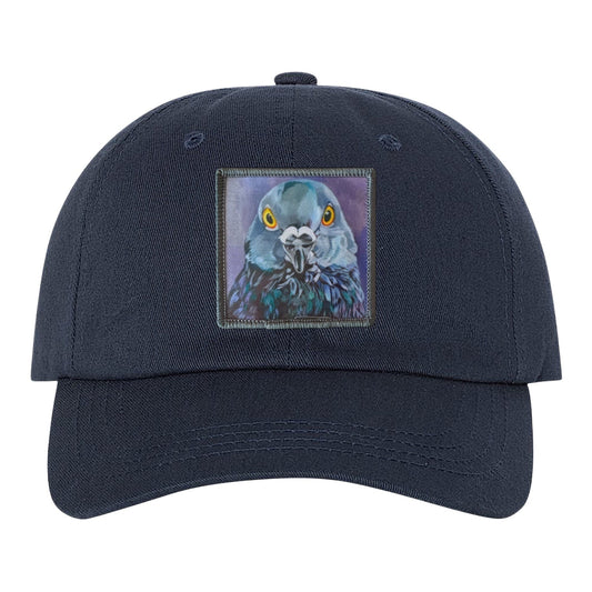 City Bird Dad Hat Hats FlynHats Eco-Washed Navy