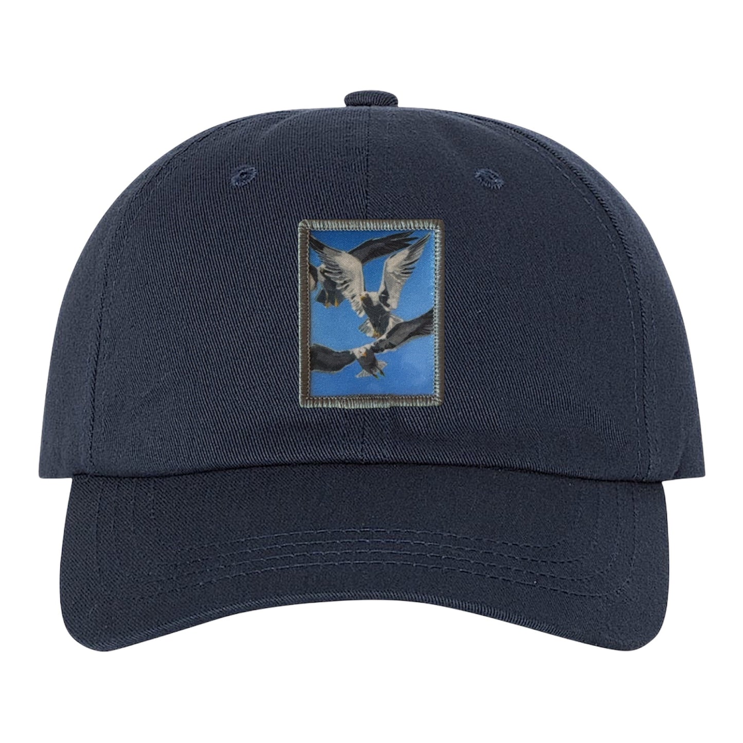 Eco-Washed Navy Dad Hat