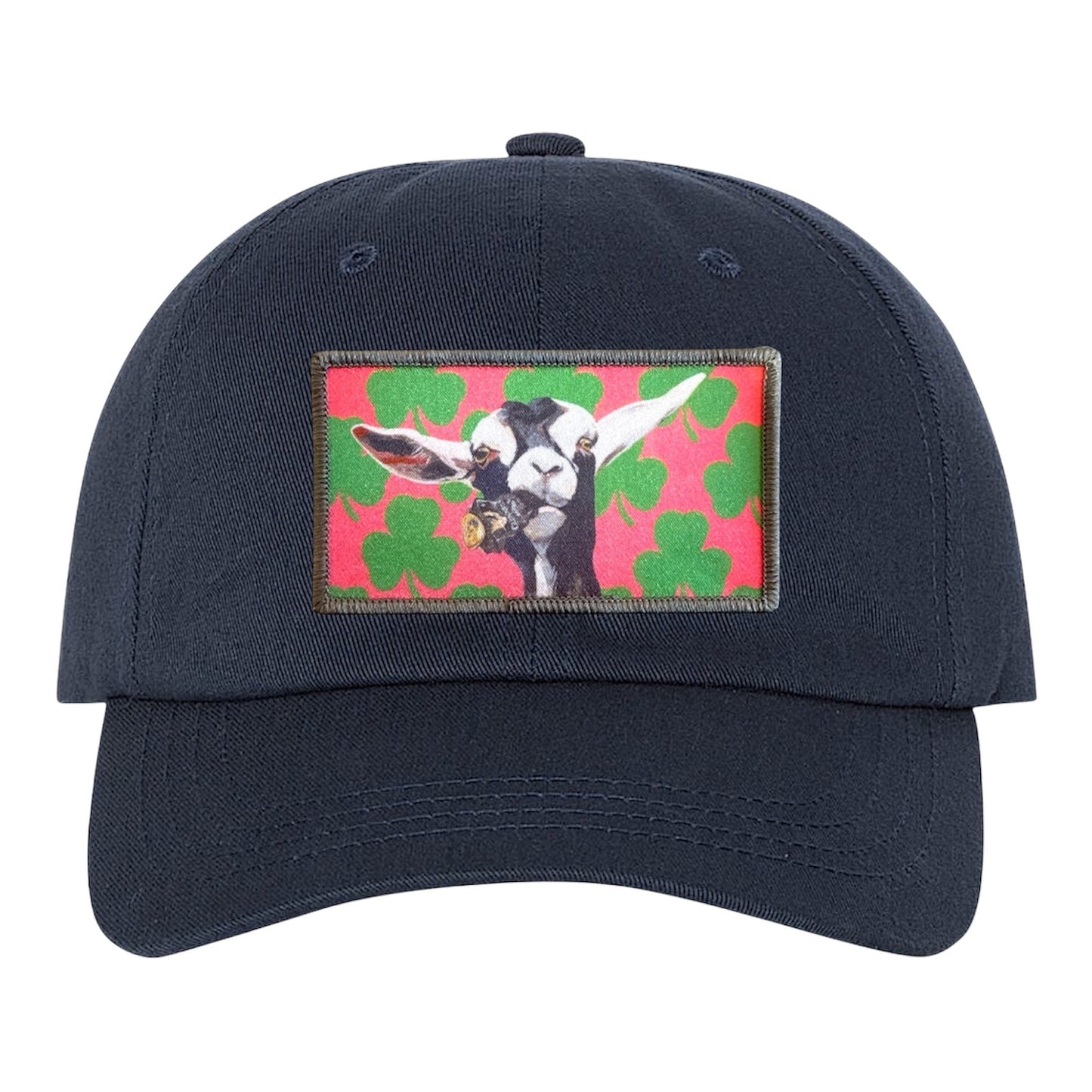 Can Crusher Dad Hat Hats FlynHats Eco-Washed Navy