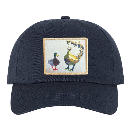 Make Way Dad Hat Hats FlynHats Eco-Washed Navy