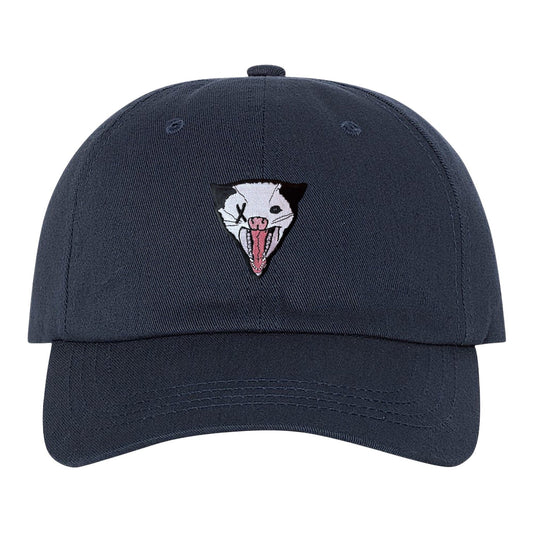 NOT DEAD YET Dad Hat Hats FlynHats Eco-Washed Navy Small