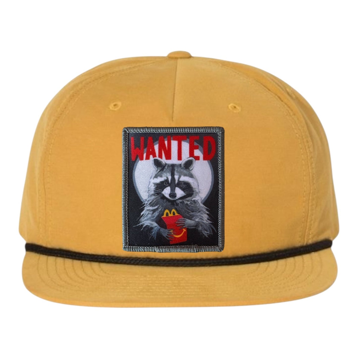 WANTED Rope Cap Hats FlynHats Biscuit/Black