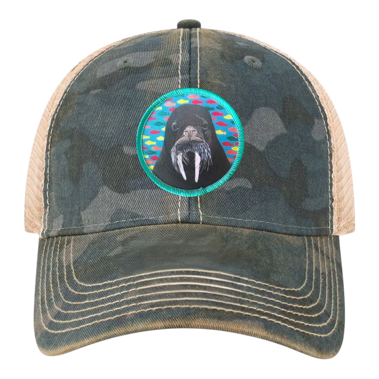 Navy Camo Unstructured