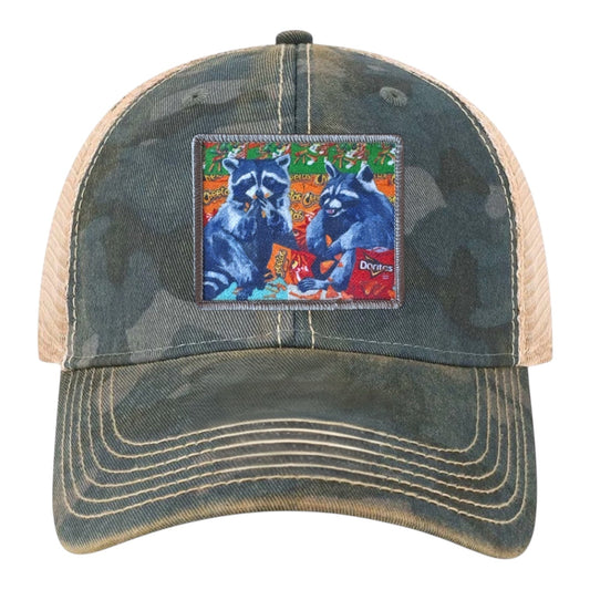 Junkfood Bandits Unstructured Hat Hats FlynHats Navy Camo