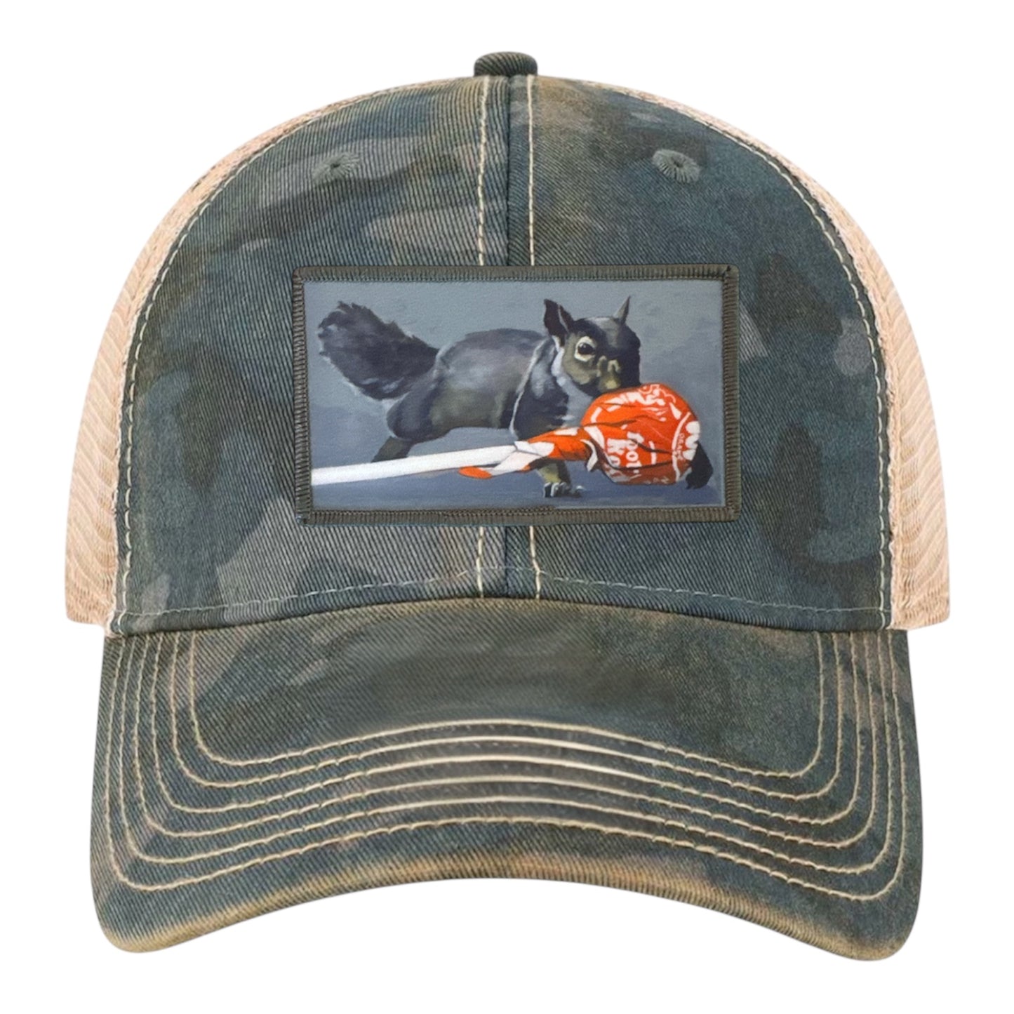 Navy Camo Unstructured