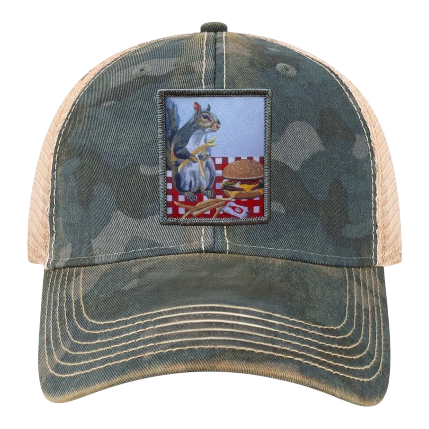 Navy Camo Unstructured