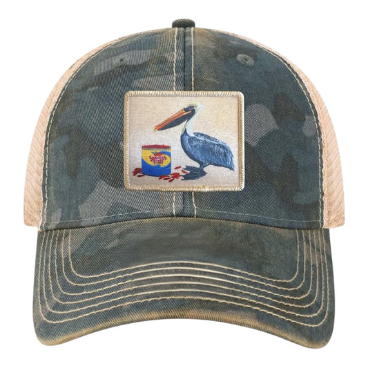 Gone Fishin' Unstructured Hat Hats FlynHats Navy Camo