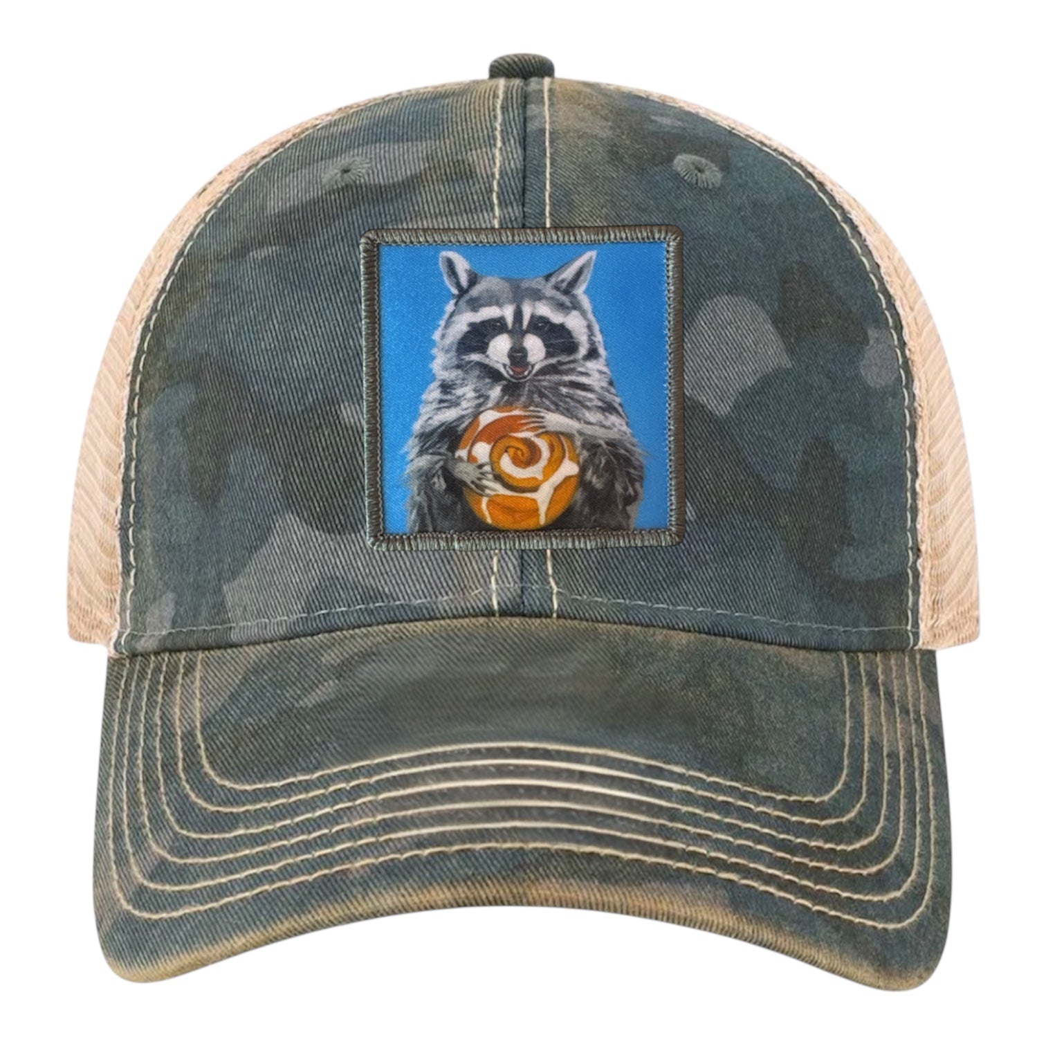 Cinnabun Bandit Unstructured Hat Hats FlynHats Navy Camo