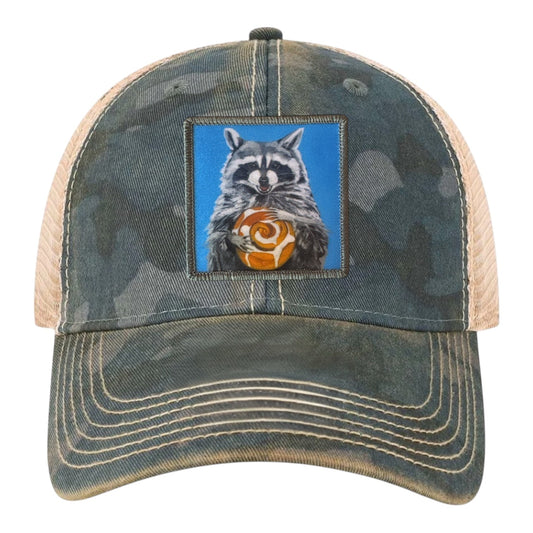 Cinnabun Bandit Unstructured Hat Hats FlynHats Navy Camo