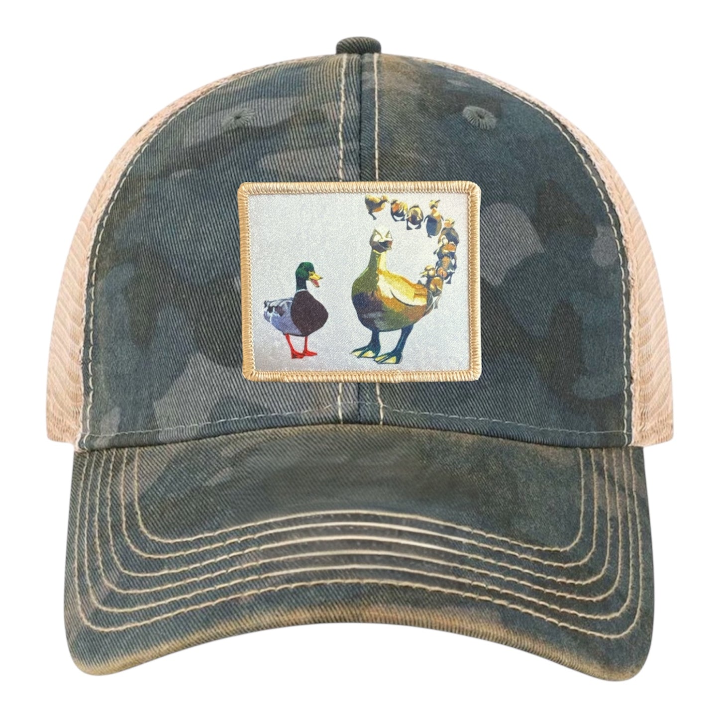 Navy Camo Unstructured