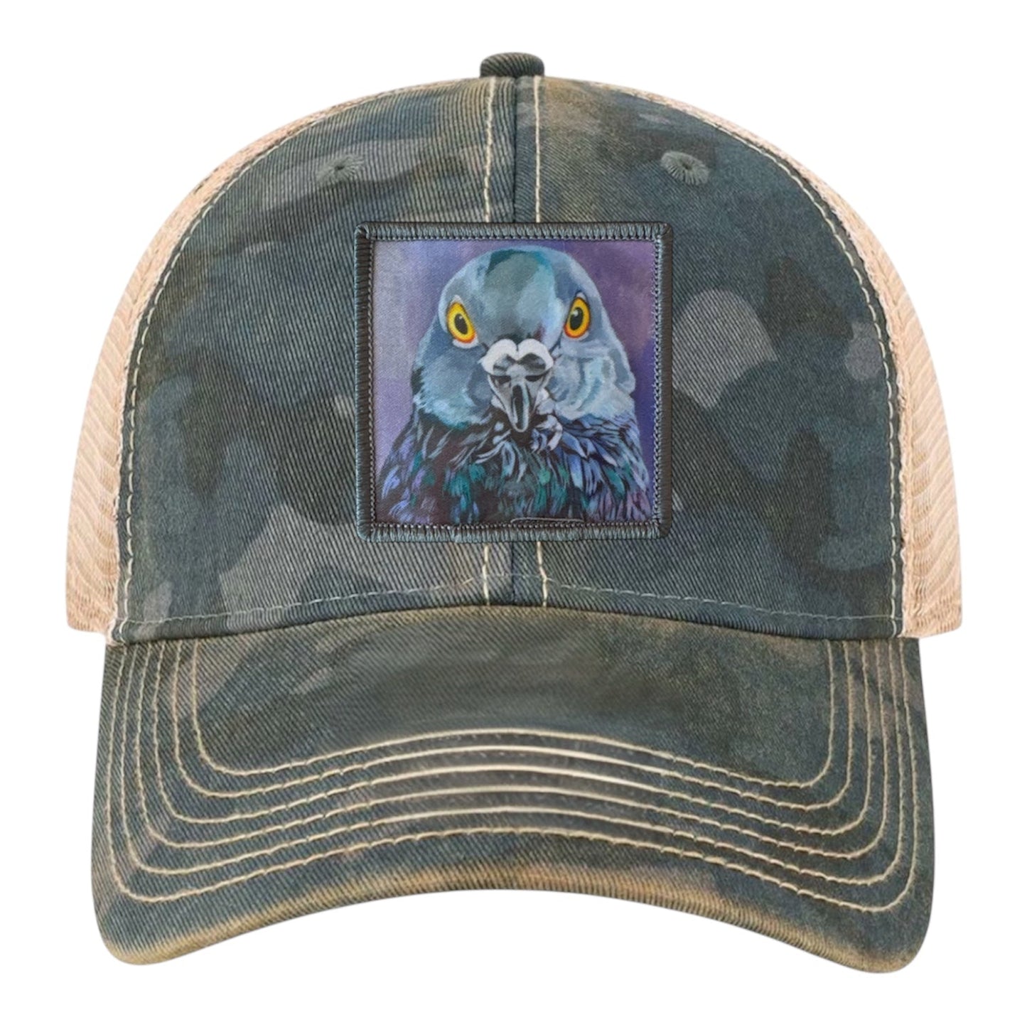 City Bird Unstructured Hat Hats FlynHats Navy Camo