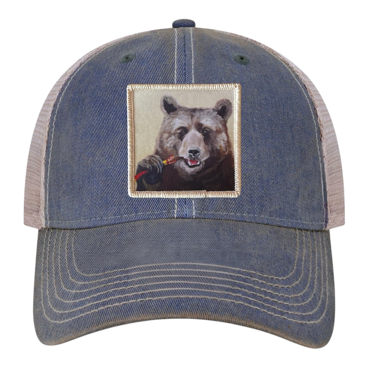 Slim Jim Unstructured Hat Hats FlynHats Navy Khaki