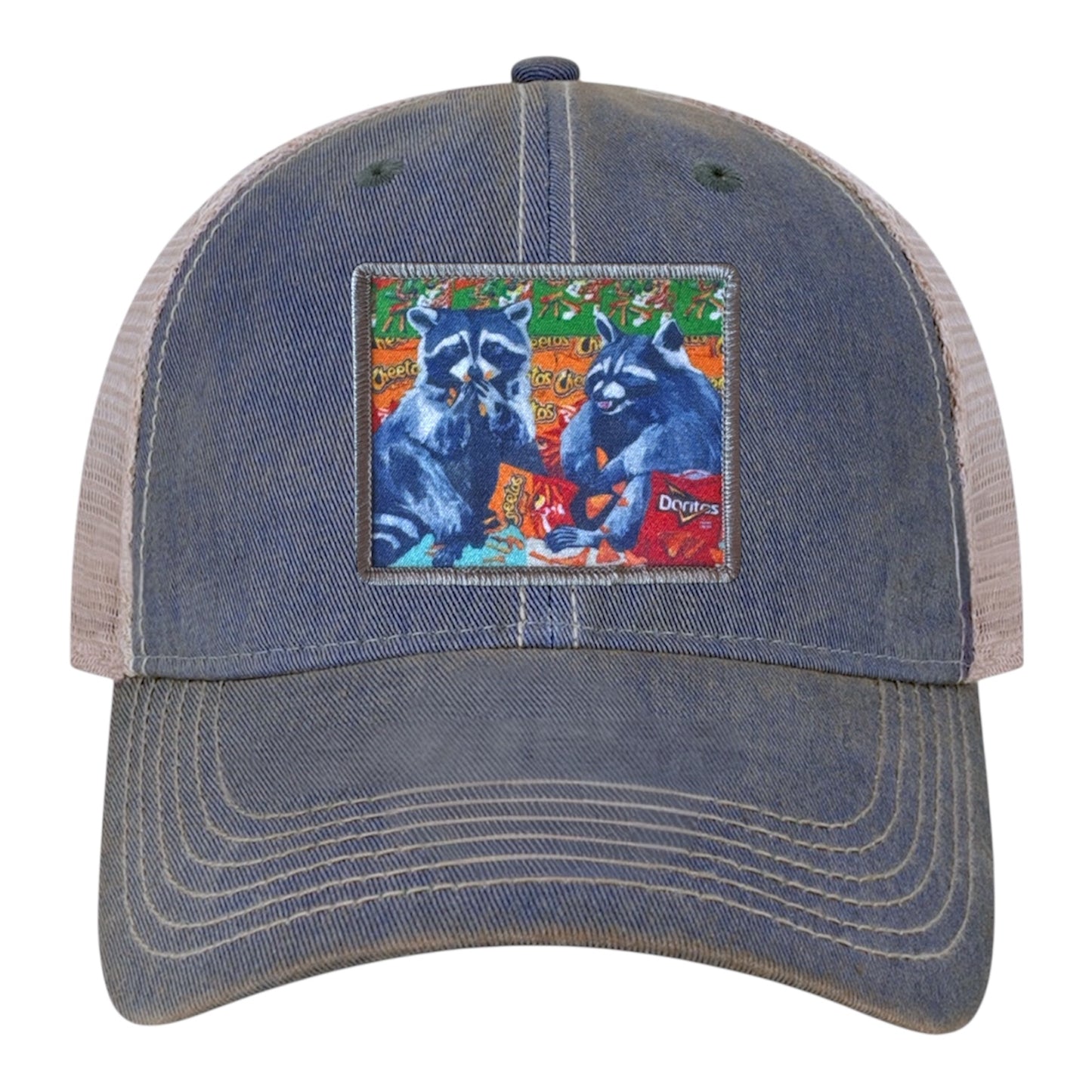 Navy/ Khaki Trucker Cap Hats FlynHats Junkfood Bandits