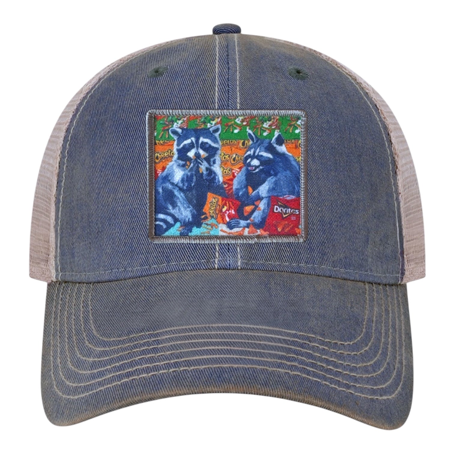 Navy/ Khaki Trucker Cap Hats FlynHats Junkfood Bandits