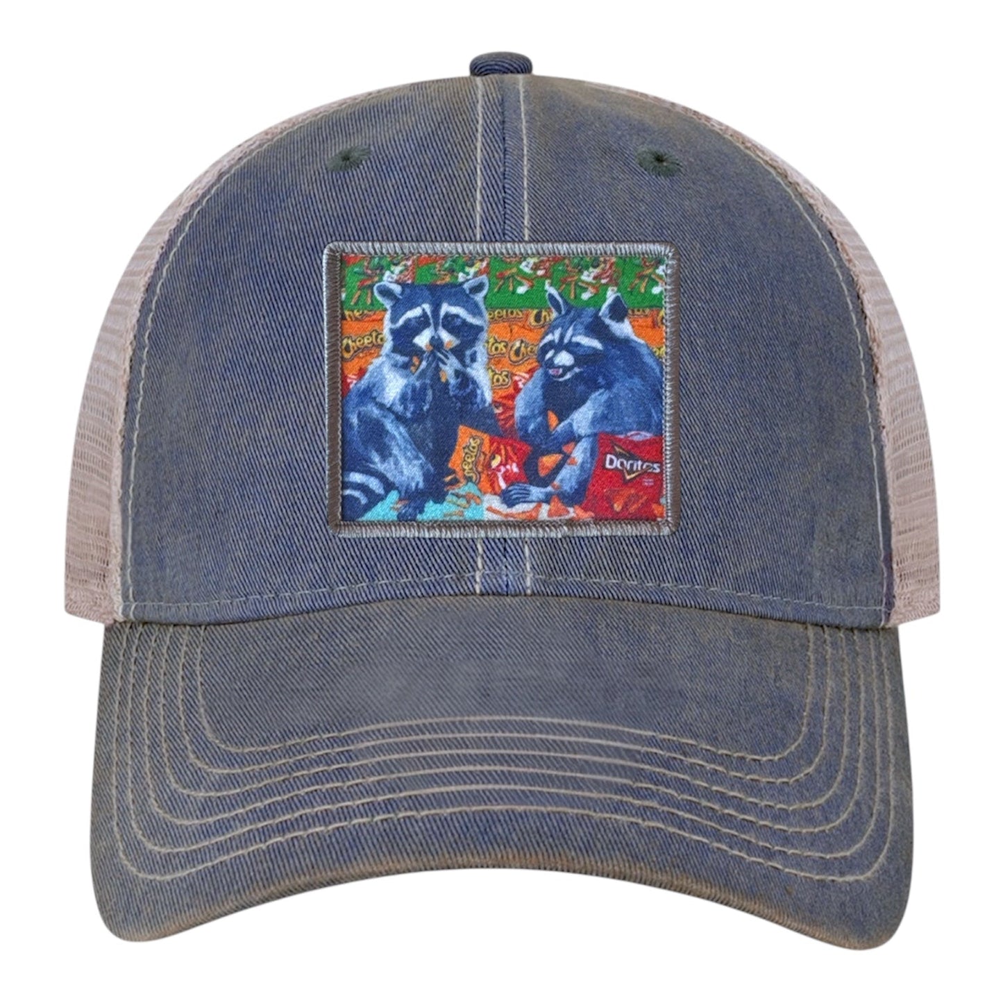 Junkfood Bandits Trucker Hat Hats FlynHats Navy/Khaki