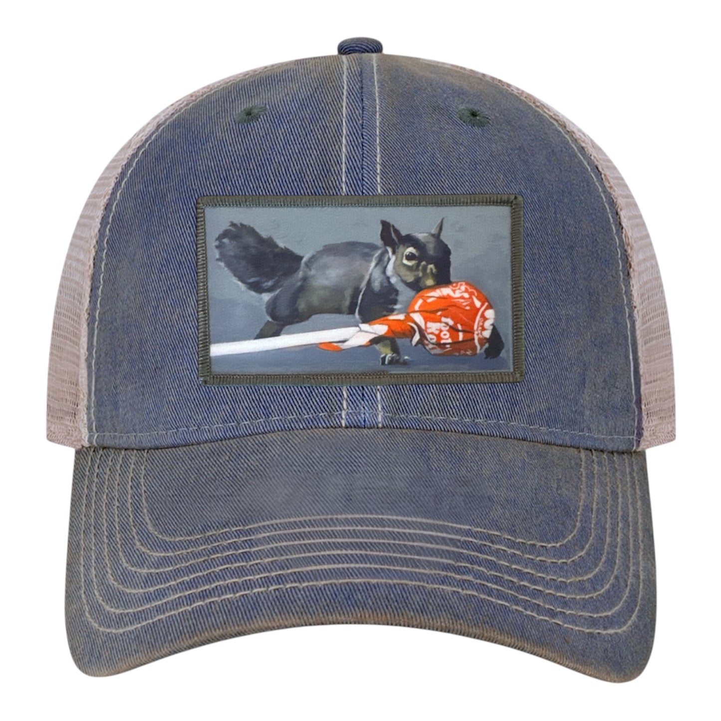 Navy/ Khaki Trucker Cap Hats FlynHats Secret Stash