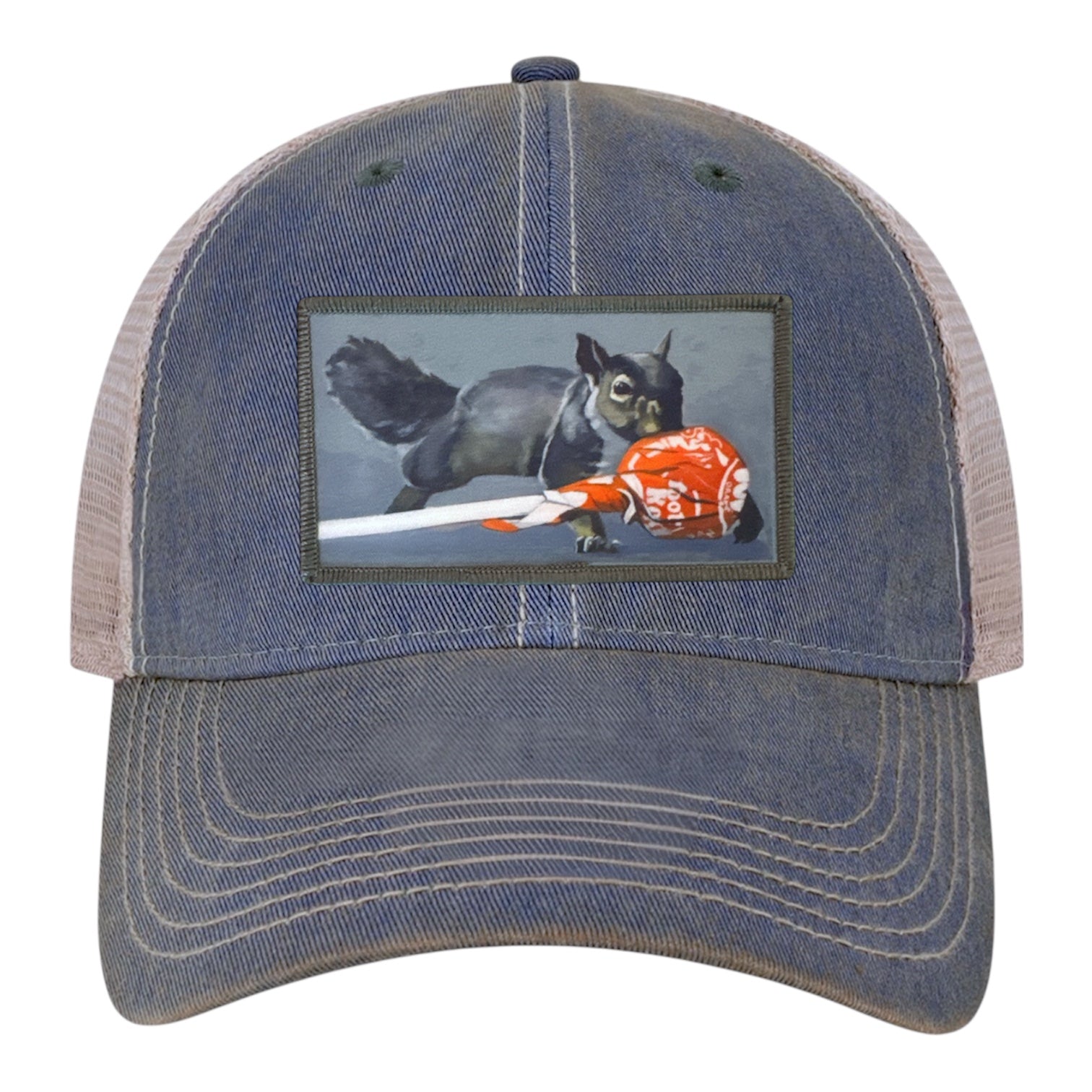 Navy/ Khaki Trucker Cap Hats FlynHats Secret Stash